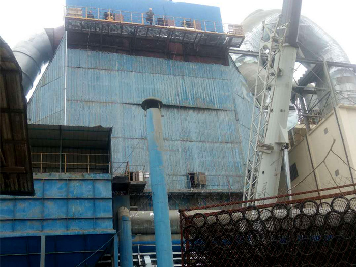 河北清達(dá)環(huán)保靜電除塵器維修改造現(xiàn)場(chǎng)